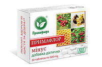 Диетическая добавка "Примафлор минус" Primaflora (30 таблеток).