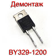 Диод BY329-1200 (1200V 8A) TO-220A, Демонтаж (ОРИГІНАЛ)