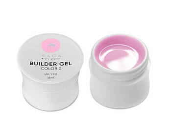 Гель для нарощування Saga Builder Gel Color 15 мл № 02