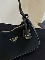 Женский сумка из нейлона Prada / Прада на плечо сумочка женская кожаная стильная брендовая Отличное качество