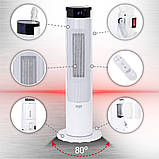 Тепловентилятор-обігрівач керамічний Adler AD 7730 з зволожувачем РК-дисплеєм та дистанційним керуванням, фото 3