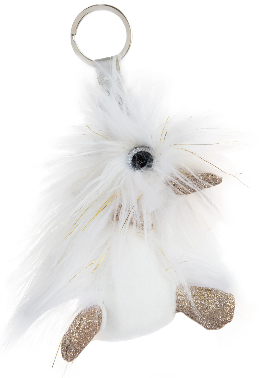 М'яка іграшка брелок Coin Coin Moonlight 12 см білий CC7005