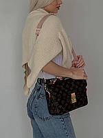 Жіноча сумка з екошкіри Луї Віттон Louis Vuitton LV молодіжна, брендова сумка Відмінна якість