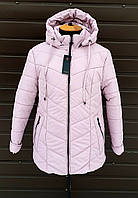 Жіноча зимова куртка з капюшоном за доступною для Вас ціною від виробника.Новинка!