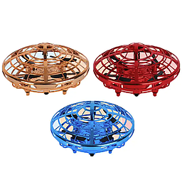 Летюча тарілка іграшка з малюнком на акумуляторі 551