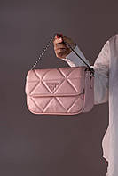 Женская сумка Prada pink, женская сумка Прада розового цвета Отличное качество