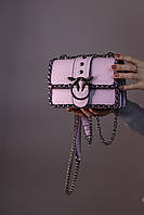 Женская сумка Pinko lilac женская сумка, брендовая сумка Pinko lilac Отличное качество