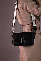Жіноча сумка Marc Jacobs Shoulder black, женская сумка, Марк Джейкобс чорного кольору Відмінна якість