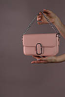 Женская сумка Marc Jacobs Shoulder pink, женская сумка, Марк Джейкобс розового цвета Отличное качество