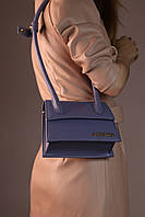 Женская сумка Jacquemus Le Chiquito Noeud blue, женская сумка Жакмюс синего цвета Отличное качество