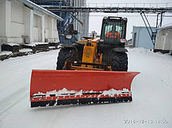 Відвали снігоприбиральні для навантажувачів JCB Manitou Dieci Merlo CAT Bobcat Claas Faresin