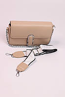 Жіноча сумка Marc Jacobs Shoulder beige, женская сумка, Марк Джейкобс бежевого кольору Відмінна якість