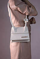 Жіноча сумка Jacquemus Le Chiquito Noeud white, женская сумка, Жакмюс білого кольору Відмінна якість