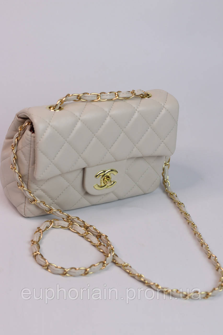 Женская сумка Chanel 21 beige, женская сумка, брендовая сумка Шанель бежевого цвета Отличное качество - фото 2 - id-p2033336800