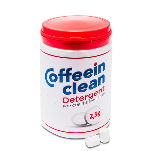 Таблетки для видалення кавових масел Coffeein Clean DETERGENT 900 г
