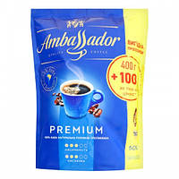 Кофе растворимый Ambassador Premium 400+100г