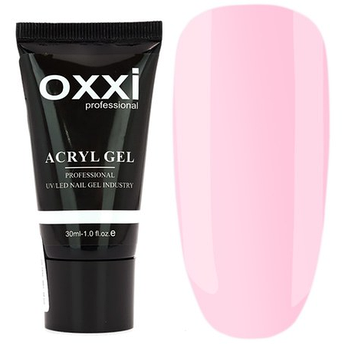 Акрил-гель Oxxi Professional Aсryl Gel № 3 холодний рожевий, 60 мл