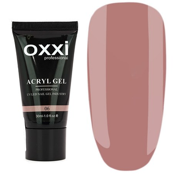 Акрил-гель Oxxi Professional Aсryl Gel № 6 какао, 60 мл