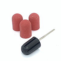 Набор колпачков (3 шт.) и резиновая насадка, размер 16*25 мм, #150 RED