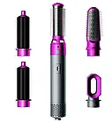 Стайлер для волосся 5 в 1 + шкіряний кейс DYSON, фото 3