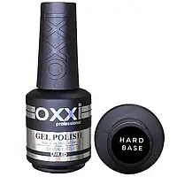 База каучукова для гель-лаку Oxxi Professional Hard Rubber Base, 15 мл