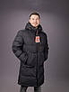 Куртка зимова Kings Wind довга чоловіча 48-56 арт.1674, 50, XL, Чорний, фото 5