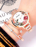 Подарочный набор Женские часы Rovigo + браслет