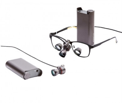 Налобний просвітник із бінокулярами ILLUCO, фото 1