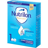 Детская смесь Nutrilon Premium + 1 молочная 200 г (5900852047152) - Вища Якість та Гарантія!