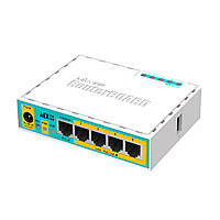 MikroTik hEX PoE lite (RB750UPr2) 5-портовий маршрутизатор