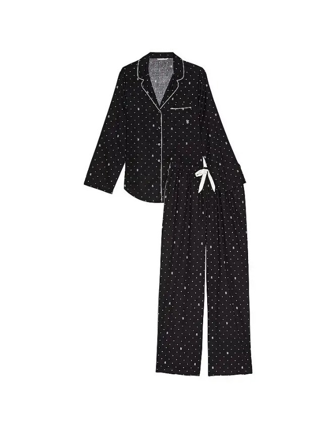 Піжама з штанами Victoria's Secret Flannel Long PJ 184-900-QE8-S (Розмір S)