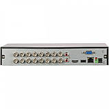 Dahua Technology DH-XVR5116HS-I3 - 16-канальний WizSense Penta-bridge 5MP Value/1080P відеореєстратор 1U 1HDD WizSense, фото 3