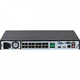 Dahua Technology DHI-NVR2216-16P-I2 - 16-канальний мережевий відеореєстратор WizSense 1U 16PoE 2HDD, фото 3