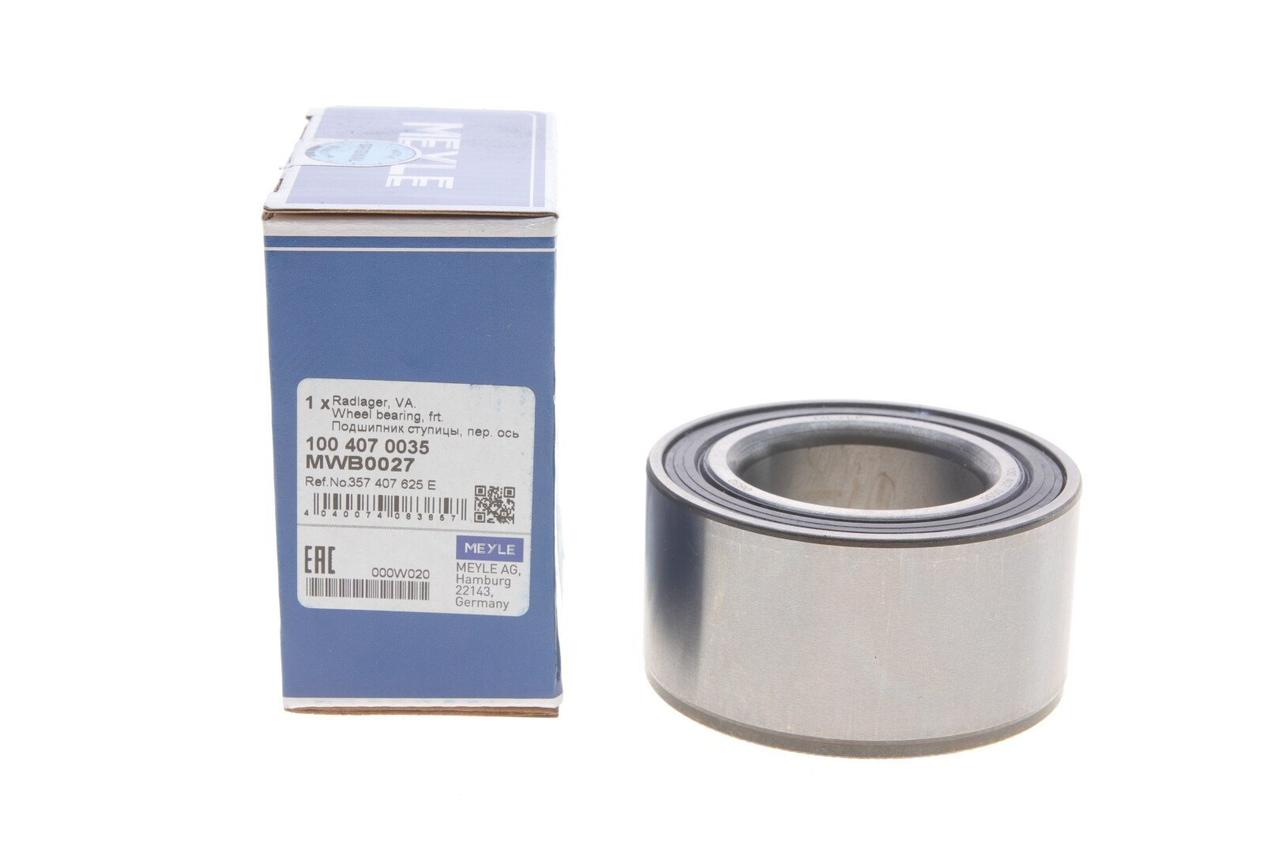 Підшипник маточини колеса MEYLE 100 407 0035 Volkswagen Golf, Vento, Caddy, Polo, Passat, Jetta; Seat Toledo,