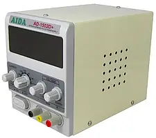 Лабораторний блок живлення Aida AD-1502D+ 15V 2A