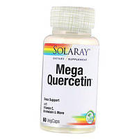 Кверцетин с Витамином С и Бромелайном Mega Quercetin Solaray 60вегкапс (70411001)