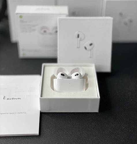 Наушники AirPods 3 беспроводные блютус наушники эирподс 3 (ID ...