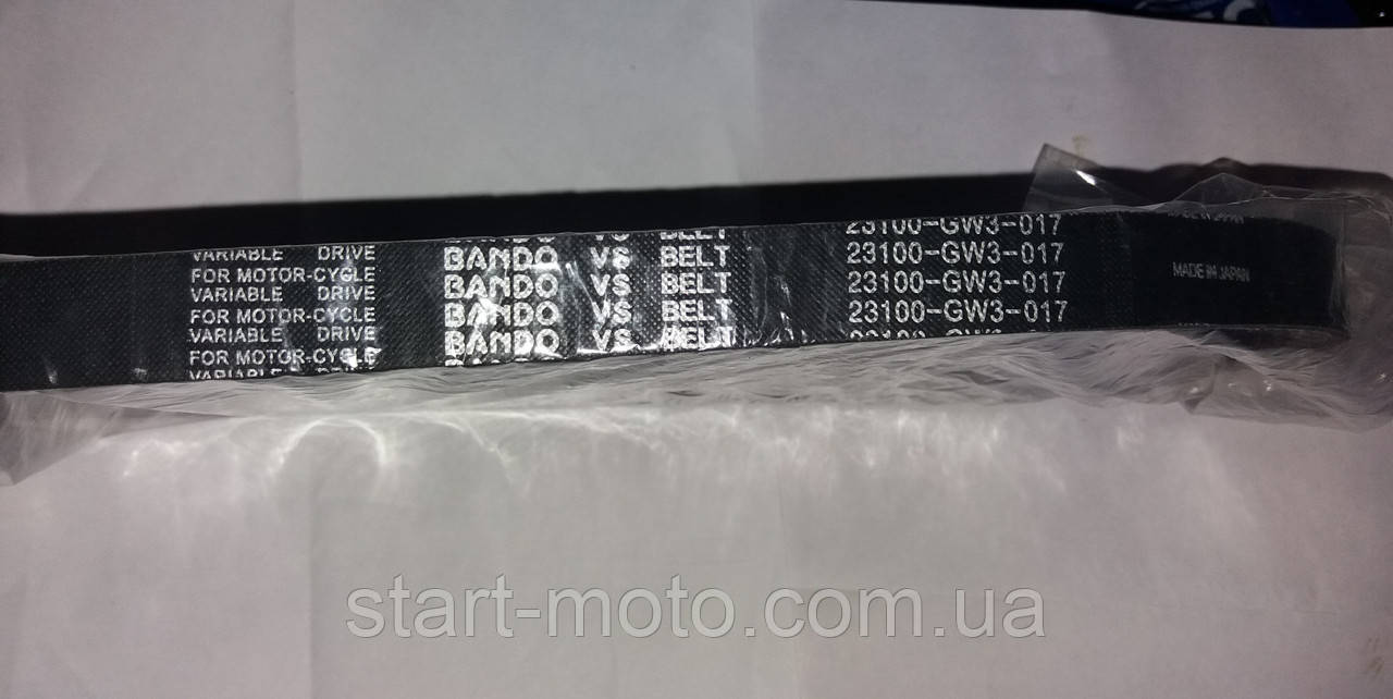 Ремінь варіатора 732х18mm HONDA LEAD-90 HF05E фірма BANDO — 23100-GW3-017, фото 1