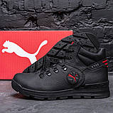 Шкіряні черевики чоловічі зимові, фото 2