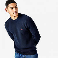 Джемпер Jack Wills Stitch Crew Neck Navy, оригінал. Доставка з США/ЄС протягом 14 днів