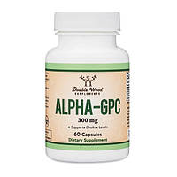 Комплекс для профилактики работы головного мозга Double Wood Alpha GPC 300 mg 60 Caps