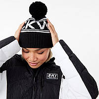 Головной убор Jack Wills Bobble Hat Black/Grey Доставка від 14 днів - Оригинал