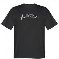 Мужская футболка PHP cardiogram
