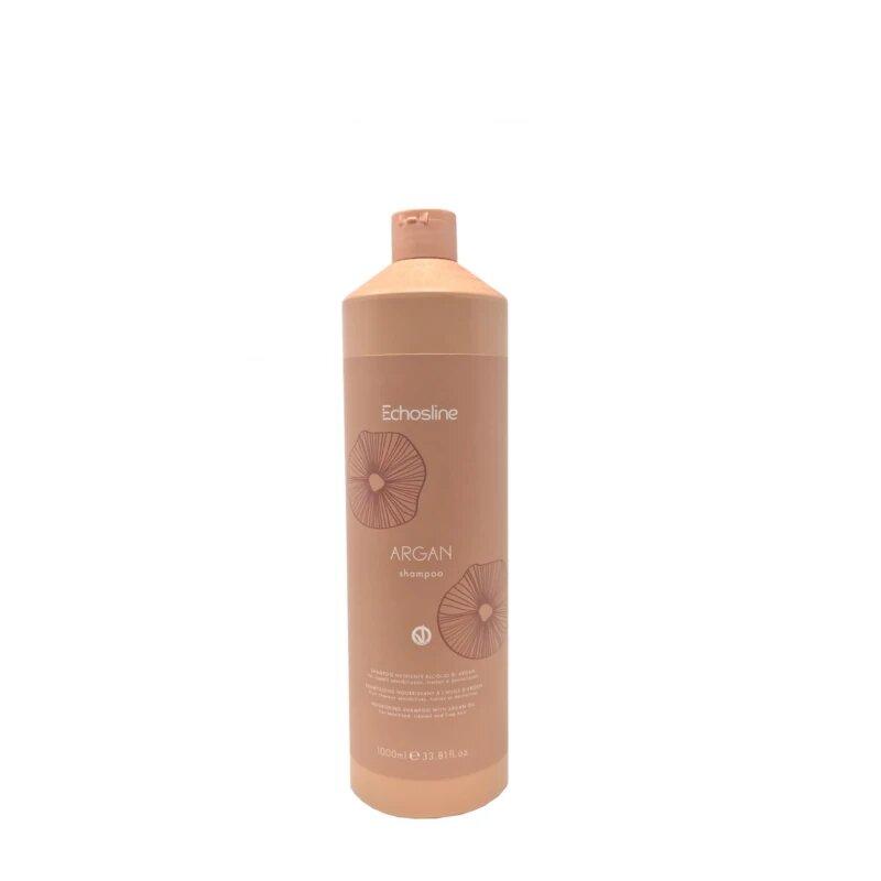 ECHOSLINE Argan Veg Shampoo Шампунь для волосся живильний з Аргановою олією 1л (Оригінал)