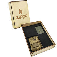 Подарочный набор Zippo Зажигалка 221U CLASSIC + Коробка + Чехол системы molle mz05px пиксель