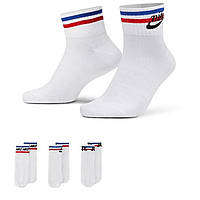 Носки Nike Everyday Essential Ankle 3 Pairs WHITE/BLACK/GAM Доставка від 14 днів - Оригинал