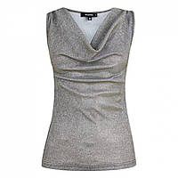 Поло Missguided Cowl Neck Sleeveless SILVER Доставка від 14 днів - Оригинал