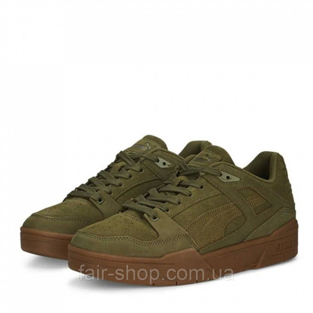 Puma green outlet suede