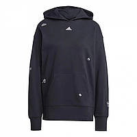 Худі adidas Relaxed With Healing Crystals-Inspired Graphics Wo Black/White, оригінал. Доставка від 14 днів