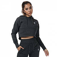 Худі Gym King Sky Crop Charcoal Marl, оригінал. Доставка від 14 днів